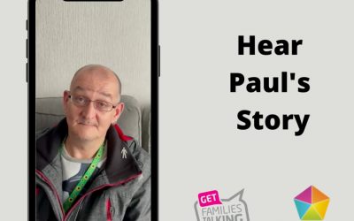 Get Families Talking helped improve Paul’s mental health.